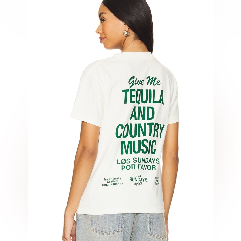 NWT Los Sundays Tequila and country Music Shirt